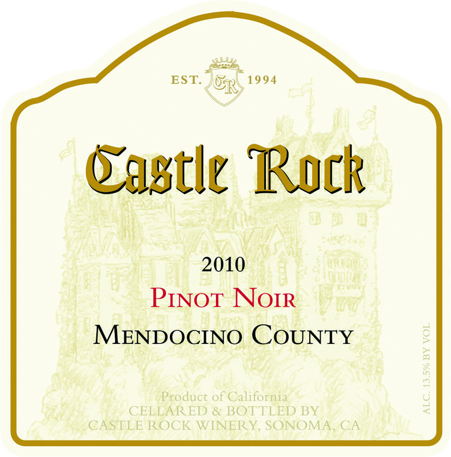 Castle Rock Pinot Noir 2010 Mendocino County 12 99 TheWineBuzz   Castle Rock Pn 